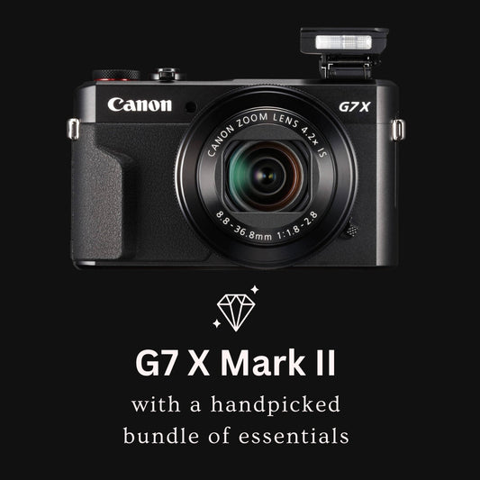 Canon Powershot G7 X Mark II Diamond+ OUTFIT - Black