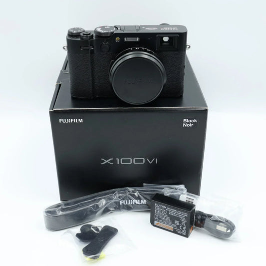 Fujifilm X100VI Black – Excellent Condition – Only 98 Shutter Count
