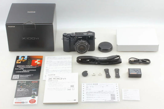 Fujifilm X100VI – Black Digital Camera  Gently (Only 129 Shutter Count)